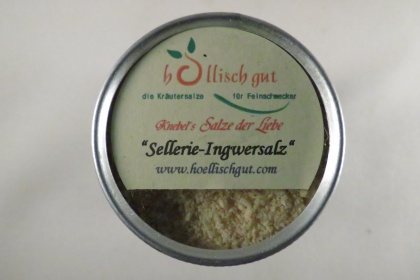 Sellerie-Ingwer-Salz im Döschen